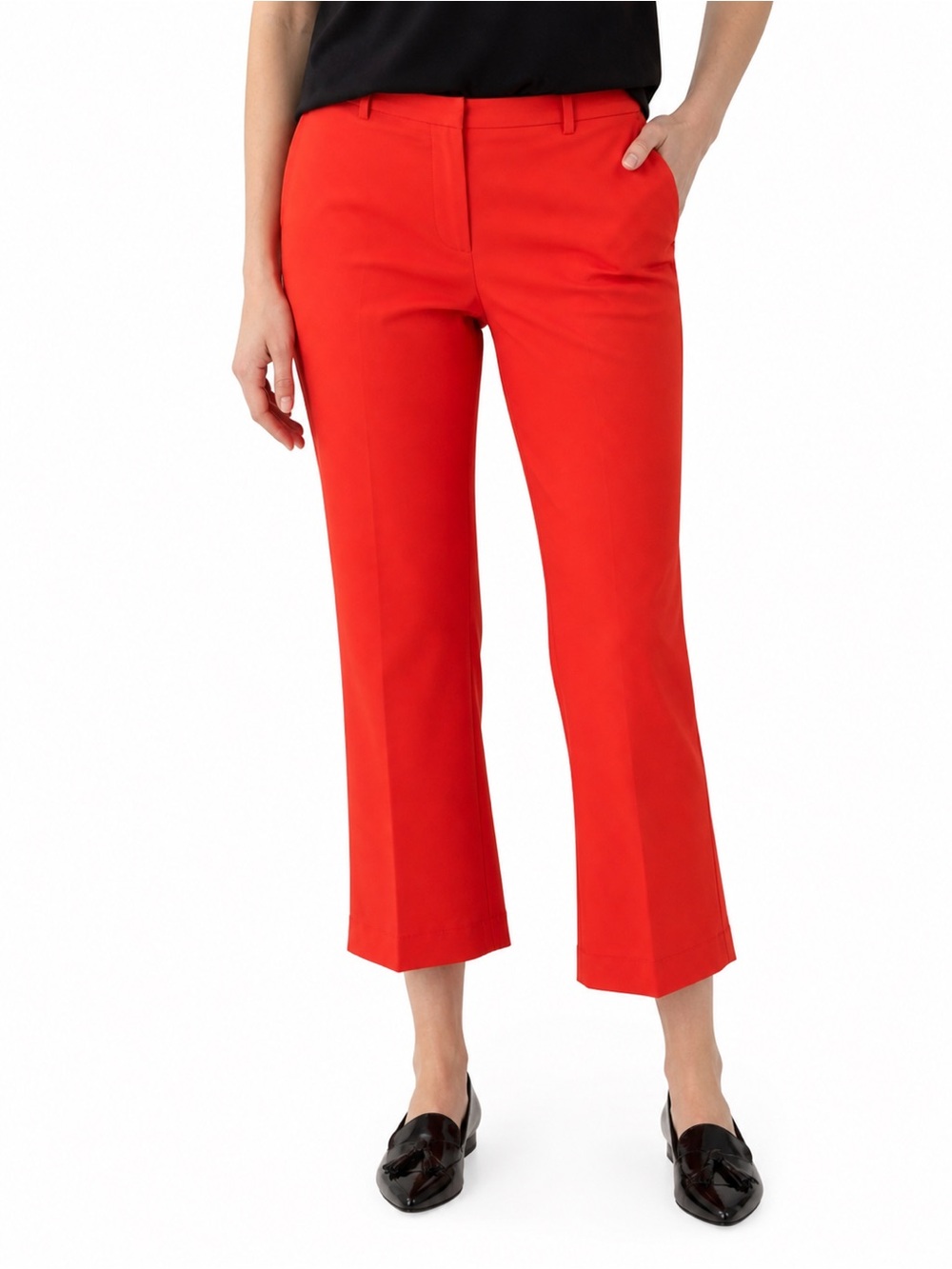 J.Crew Orange City Fit Cropped Pants Women’s Size 10 Straight Leg Ankle